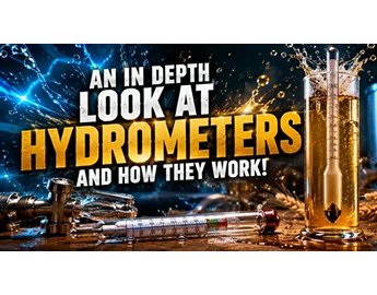 An in depth look at hydrometers and how they work!