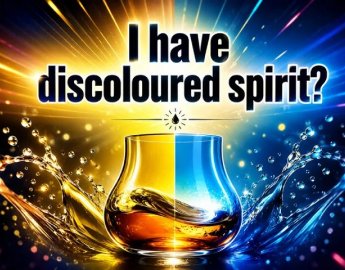 I have discoloured spirit?