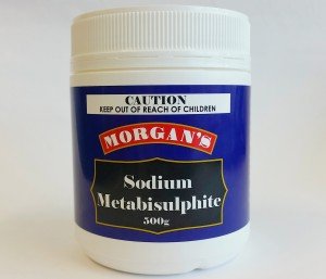 Sodium Metabisulphite 500g - Morgans