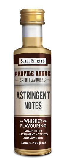 Whisky Profile - Astringent Notes (Top Shelf)