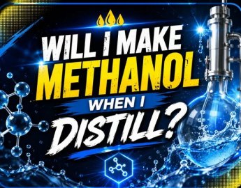 Will I make methanol when I distill?