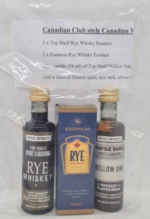 Aussie Brewer Recipe Packs - Canadian Club style Whisky
