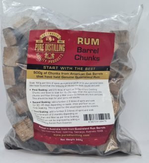 Rum Barrel Chunks 500g (Pure Distilling)