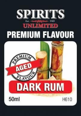 Premium Aged Dark Rum- Spirits Unlimited