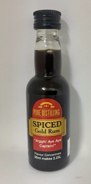 Spiced Gold Rum (Pure Distilling)