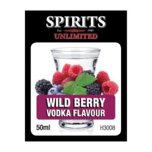 Wild Berry Vodka Flavour - Spirits Unlimited
