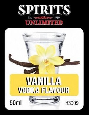 Vanilla Vodka Flavour - Spirits Unlimited
