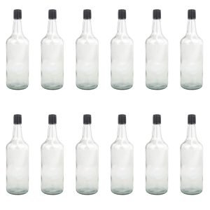 12 x1125ml Glass Spirit Bottles
