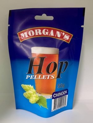 Chinook Hop Pellets 50g -Morgan's