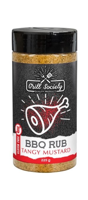 Grill Society BBQ Rub - Tangy Mustard - 225g