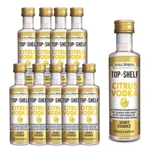 Citrus Vodka - Top Shelf ( Still Spirits) 10 Pack